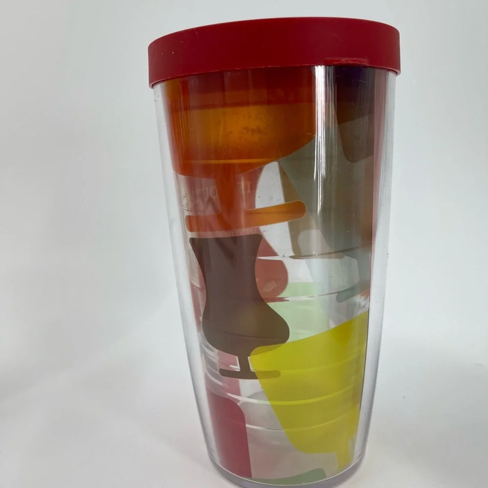 Tommy Bahama Tervis Tumbler 16 Oz Lot of 4 Different Sayings each w/ Travel Lid‎